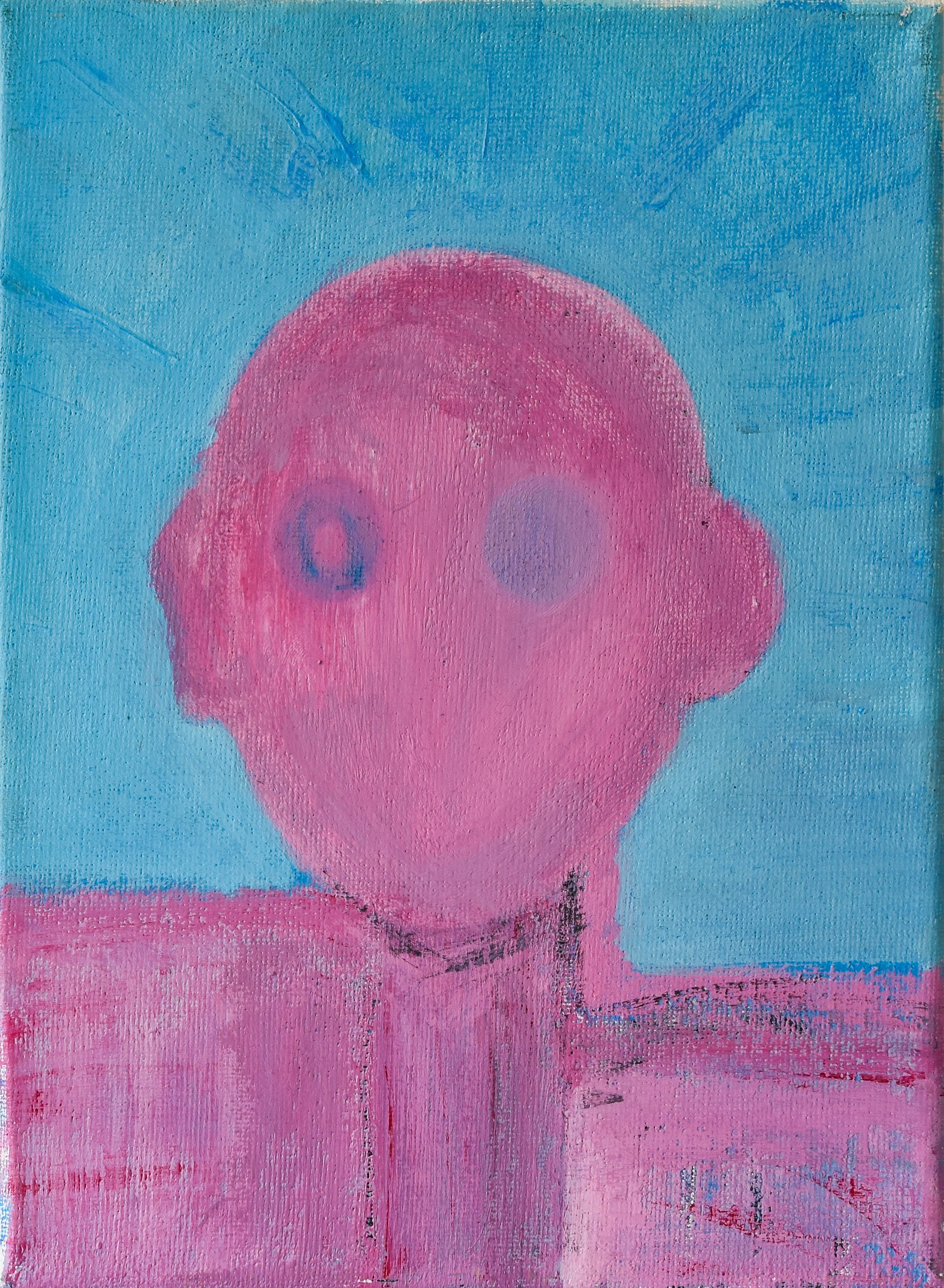 Untitled — acrylic on canvas