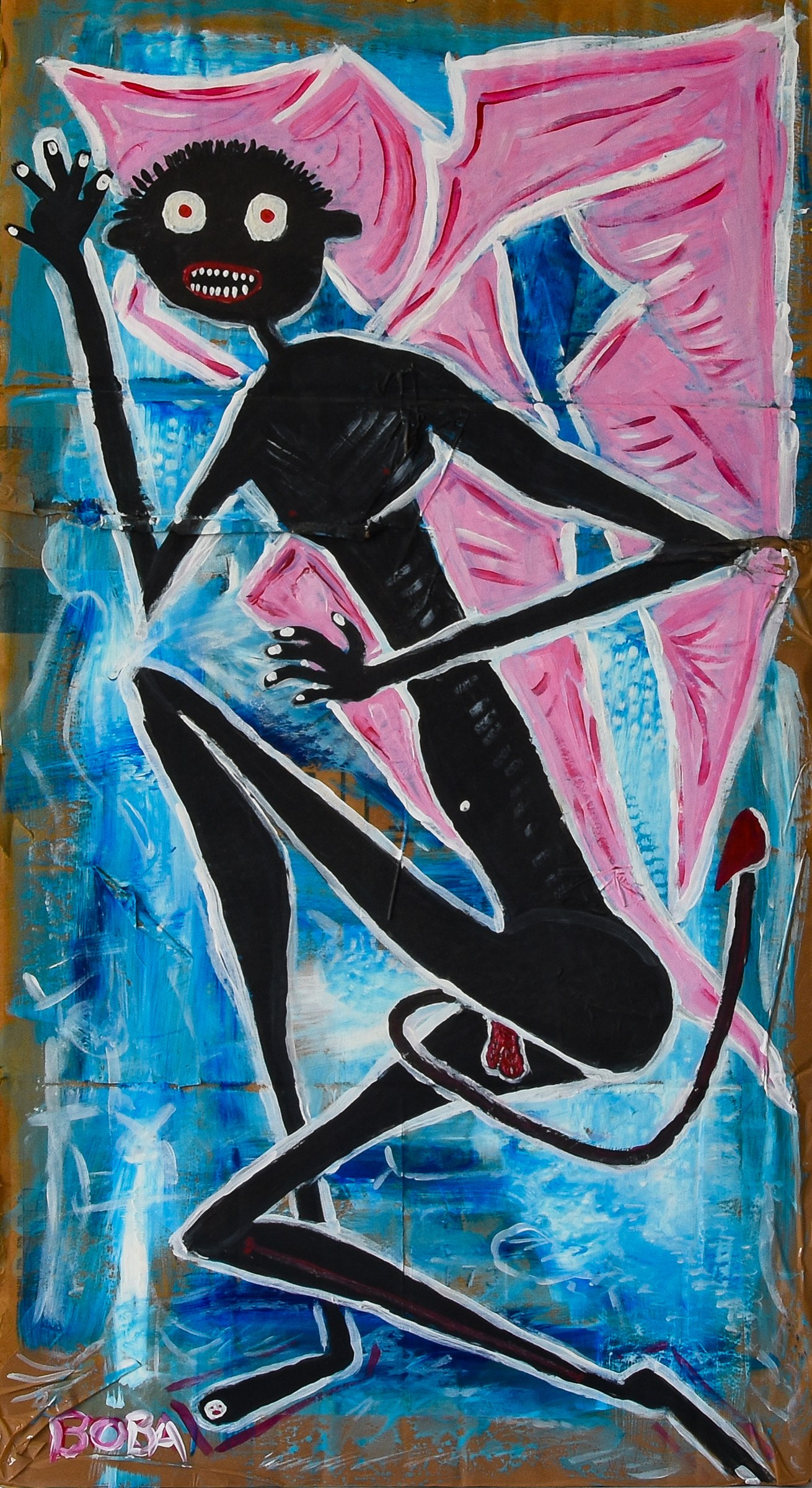 Untitled — acrylic on canvas