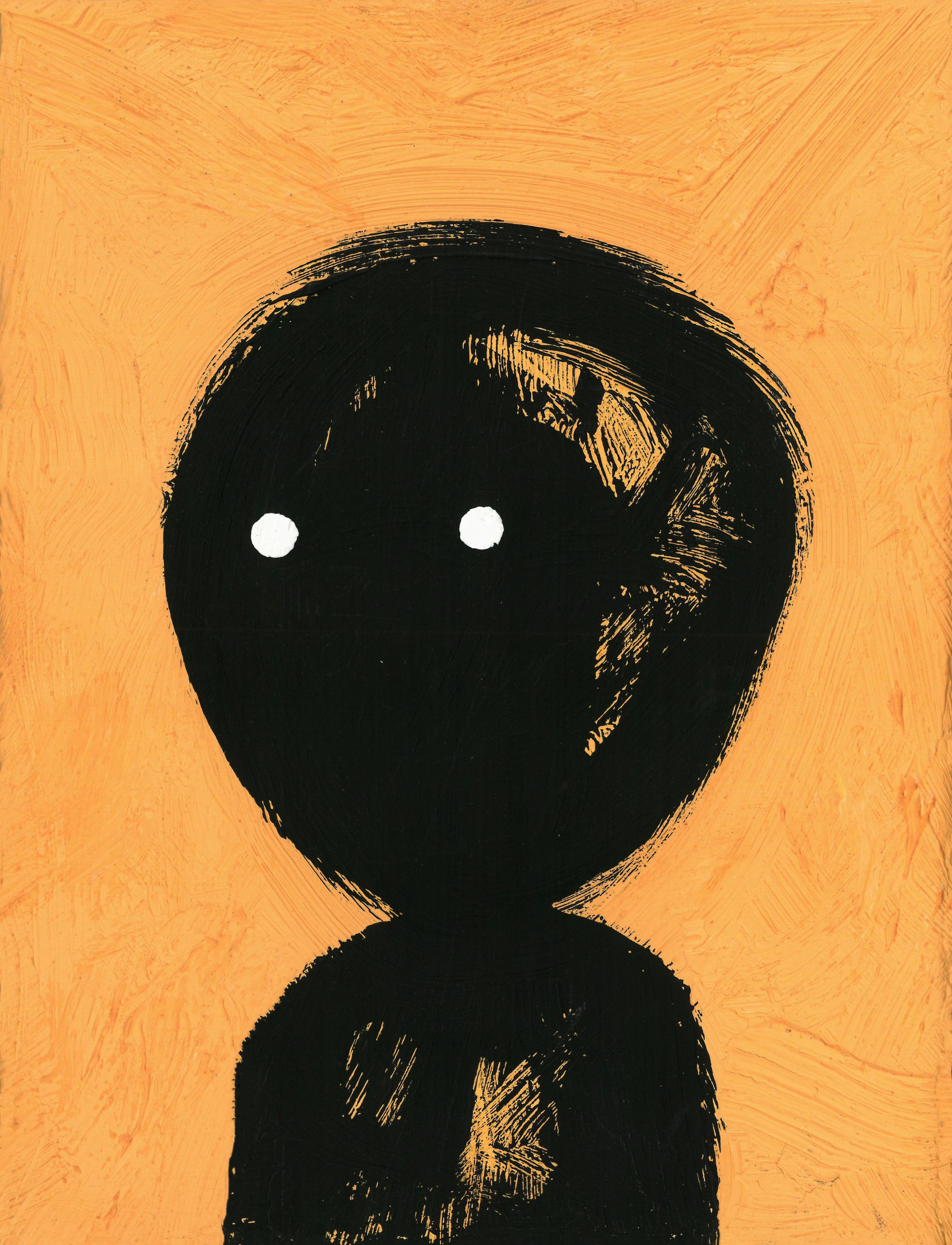 Untitled — acrylic on canvas